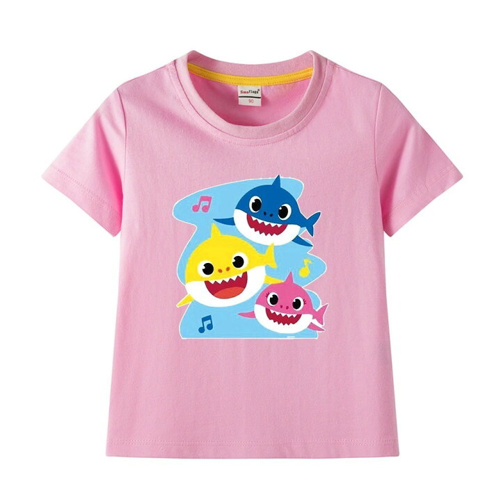 楽天市場】【即納】babyshark 80-100cm ベイビーシャーク サメ Tシャツ 