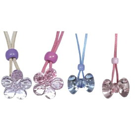 【お取り寄せ】 WS3157　リボン＆フラワーチョーカー　4色　X　5