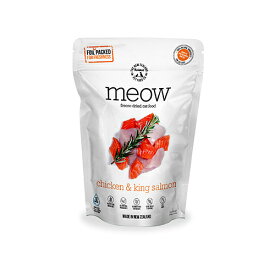 【お取り寄せ】 MEOWミャウフリーズドライキャットフードチキン＆サーモン280g