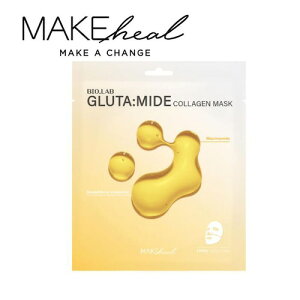 MAKEHEAL BIO LAB GLUTAMIDE COLLAGEN MASK /oCIbvO^}ChR[Q}XN i1j