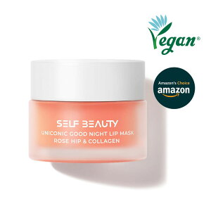 SELF BEAUTY jR[bv}XN[YqbvR[Q UNICONIC GOOD NIGHT LIP MASK ROSE ؍ RXHIP & COLLAGEN