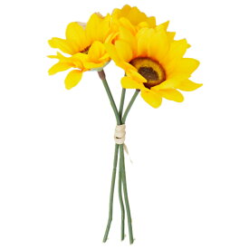 ペット仏具 お供え ひまわり 造花 ピック 1束3本セット アーティフィシャルフラワー ミニ 夏 お盆 ヒマワリ 向日葵 犬 猫 うさぎ ハムスター インコ 小動物 かわいい おしゃれ 小さい 供花 小さい 贈り物 ギフト お悔やみ