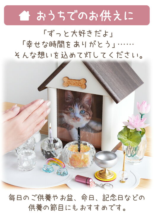 楽天市場】ペット供養 沢山の有りが灯 ろうそく&お線香 ギフトセット可愛い 犬 猫 ペット 49日 ペット仏具 お悔み プレゼント メモリアル お供え 地蔵 ありがとう : ペット仏壇仏具のディアペット 楽天市場】ペット供養 沢山の有りが灯 ろうそく&お線香 ギフトセット可愛い 犬 猫 ペット 49日 ペット仏具 お悔み プレゼント メモリアル お供え 地蔵 ありがとう : ペット仏壇仏具のディアペット