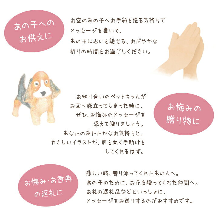 楽天市場 虹の橋 ポストカード ネコポス対応 犬 猫 お悔やみ 贈り物 ペット かわいい 動物 手紙 はがき カード ギフト プレゼント 御悔み おくやみ 法事 お供え 香典返し お返し 返礼品 ペットロス 進物 喪中 喪中はがき 喪中見舞い メモリアルグッズ ペット仏壇