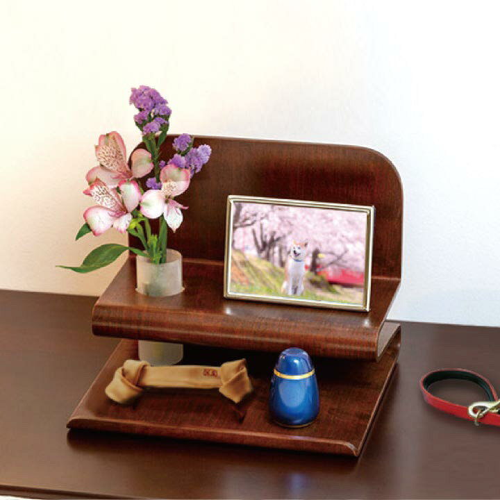 楽天市場 ペット ステージ仏壇 写真立て 花立て セット 全3種ペット供養 ペット仏壇 ペット仏具 コンパクト シンプル おしゃれ 木製 木 ウッド ブラウン 茶 写真 フォトフレーム 花瓶 曲げ木 ナチュラル ペット仏壇仏具のディアペット 楽天市場 ペット ステージ仏壇 写真立て 花立て セット 全3種ペット供養 ペット仏壇 ペット仏具 コンパクト シンプル おしゃれ 木製 木 ウッド ブラウン 茶 写真 フォトフレーム 花瓶 曲げ木 ナチュラル ペット仏壇仏具のディアペット