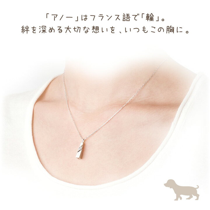 楽天市場】ペット 遺骨ジュエリー アノー ペンダント ネックレス 