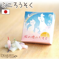 ペット仏具 虹の橋のたもと ミニ ろうそく 約8分燃焼 2.3cm 約45本入 【ネコポス対応】 短時間 ミニ寸 ロ…