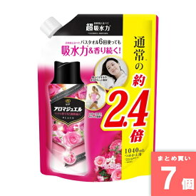 P&G(ピーアンドジー) [まとめ買い]【7個セット】レノアアロマジュエル アンティークローズ＆フローラルの香りつめかえ用特大サイズ 1040ml
