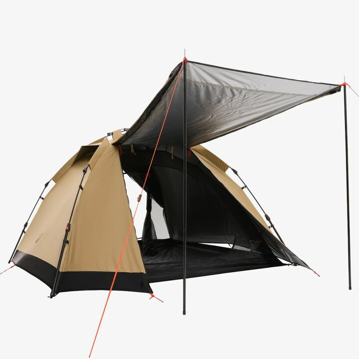 楽天市場】QUECHUA ケシュア キャンプ テント 3人用 簡単 メッシュ 