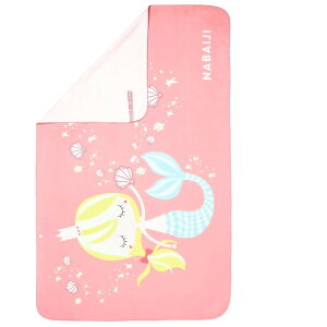 NABAIJI ナバイジ 水泳 プール マイクロファイバータオル ウルトラコンパクト スナップボタン付き Lサイズ 80 ×130cm | 吸水 薄手 プールタオル 速乾 ドライ ボディタオル バスタオル 大判 ビーチ