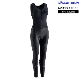 VAN RYSEL ヴァンリーゼル スポーツサイクリング ビブタイツ クイックファスナー付 レディース