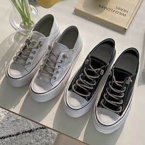 スニーカー 牛革 キャップトゥ ローカット 厚底 靴紐 フラット レディース 黒 白 ブラック ホワイト 歩きやすい 痛くない 安い スリッポン 靴 婦人靴 韓国