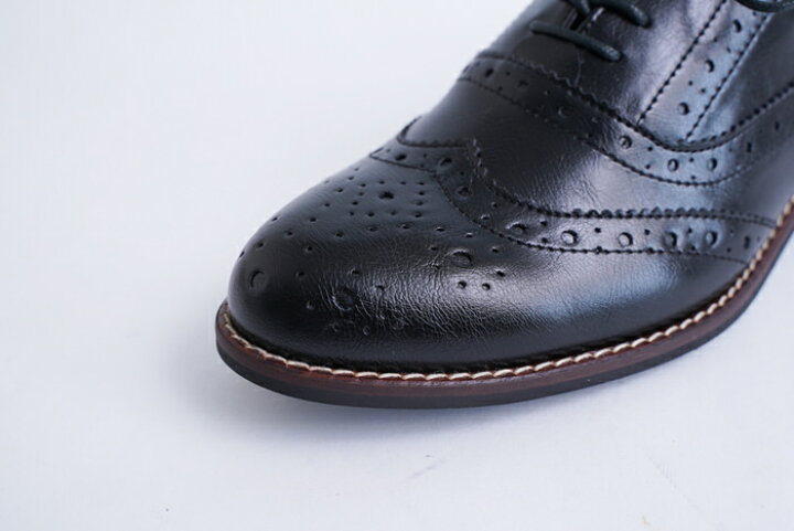 楽天市場】オックスフォードシューズ レディース メダリオン ウイング  