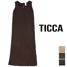 TICCA ティッカ ニットキャミソールワンピース TBKS-262