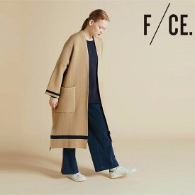 【SALE】F/CE. エフシーイー LINE LONG CARDIGAN　ラインロングカーディガン　カーデガン　F2002FCWKN0003◆5ss