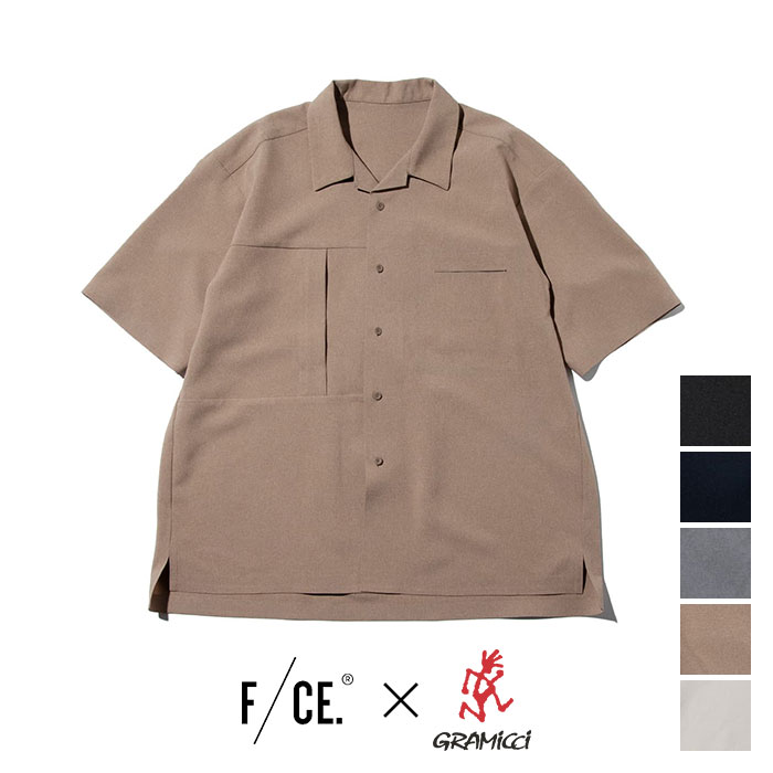 F CE. × Gramicci　エフシーイー × グラミチ　SEAMLESS OPEN SHIRTS　シームレスオープンシャツFZG02213M001◆3