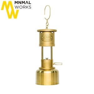 【SALE 60%OFF】MINIMAL WORKS ミニマルワークス Garret Lantern ギャレットランタン MGLI-GR000-GO0GL【アンティーク ランタン ガス OD缶 キャンプ アウトドア 】【正規品】【camp】◆6