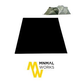 【国内正規販売店】MINIMAL WORKS　ミニマルワークス　SHELTER G/GH VESTIBULE GROUDSHEET　シェルターG/GHベスティブル用 グランドシート　MGSH-SG171-GR1【前室　アウトドア　キャンプ　テント】【camp】※ギフト対応不可