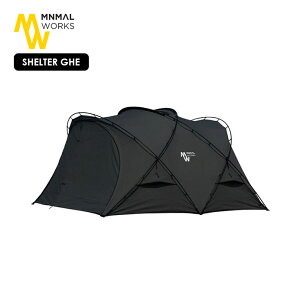 MINIMAL WORKS/~j}[NX@SHELTER GHE/VF^[GHE@MGSHSH02GHE00GO0yBLACK/ubNzyAEghA@Lv@O[vz