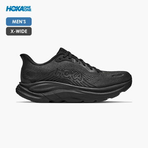 HOKA ONEONE/�z�J�I�l�I�l�@CLIFTON 11 X-WIDE/�N���t�g��11X-WIDE(�����Y)�@1177540�y�����Y�z�y(BBLC)�u���b�N/�u���b�N�z