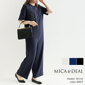 【SALE】MICA&DEAL マイカアンドディール　Occaision Salopetto パンツスーツ サロペット 0122104059【卒園式 卒業式 入園式 入学式 授業参観 オケージョン 卒業式スーツ フォーマル 大人 キレイめ】◆4ss