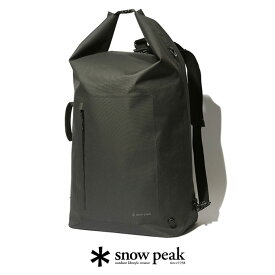 snow peak　スノーピーク　4Way Dry Bag L　4ウェイドライバッグL　AC-21AU403【アウトドア　キャンプ　トラベル　ハンド　ショルダー　リュック バックパック　デイバッグ　旅行　出張　通勤　通学　防水】