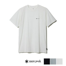 snow peak　スノーピーク　SP Logo T shirt 1　ロゴTシャツ　TS-23SU001【アウトドア　キャンプ　デイリー　タウンユース】