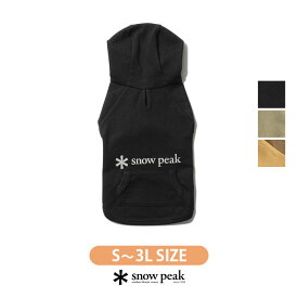 【交換・ご返品不可】 [衛生商品]snow peak　スノーピーク　Dog Parka　ドッグパーカー　DS-24SU002【S〜3L】【アウトドア　キャンプ　ドッグ　ペット　虫除け】
