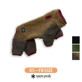 【交換・ご返品不可】 [衛生商品]snow peak　スノーピーク　SP Dog Fleece Jacket　SPドッグフリースジャケット　DS-23AU002【XS~FB】【アウトドア　キャンプ　ドッグ　ペット　保温】