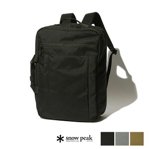 snow peak�@�X�m�[�s�[�N�@Everyday Use 3Way Business Bag�@�r�W�l�X�o�b�O�@AC-21AU413R�y�o�b�O�p�b�N�@�ʋ΁@�ʊw�@�o���@���s�z