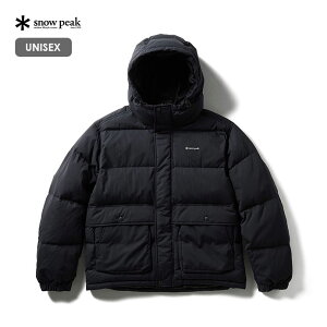 SNOW PEAK/�X�m�[�s�[�N�@EVERYDAY DOWN JACKET/�G�u���f�C�_�E���W���P�b�g�@JK-25AU001�y���j�Z�b�N�X�z�yBLACK�z�y�A�E�g�h�A�@�L�����v�@�A�E�^�[�z