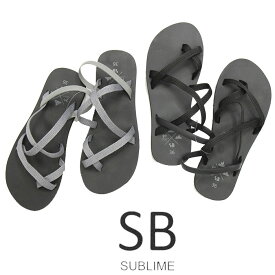 【SALE】SUBLIME サブライム　ラバーサンダル SB191-0606◆4ss