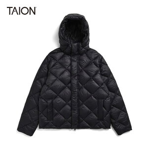 TAION/^CI@CITY gPACKABLEh HOOD DOWN JACKET/VeB _Et[fB[@106JKCIyjZbNXzyBLACKz