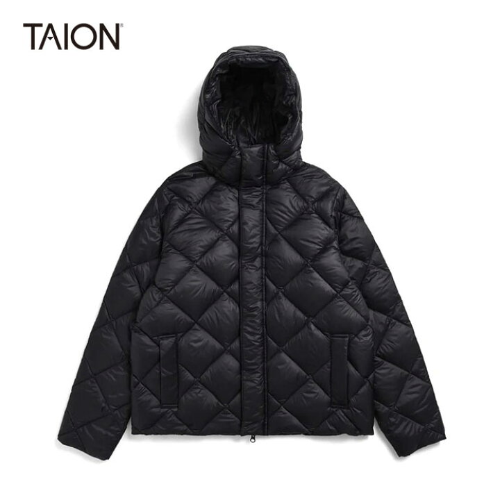 楽天市場】TAION/タイオン CITY “PACKABLE” HOOD DOWN JACKET/シティ 