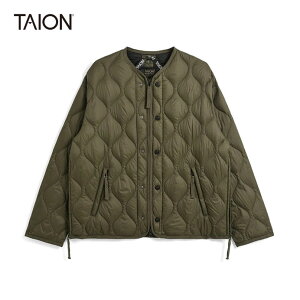 TAION/�^�C�I���@MILITARY M65 LINER W-ZIP SHORT DOWN JKT�iSOFT SHELL�j/�~���^���[ M65 ���C�i�[W�W�b�v �V���[�g�_�E���W���P�b�g-�\�t�g�V�F�� WM65LSZBML-1SH�y���f�B�[�X�z�yD.OLIVE�z