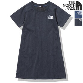 【SALE】THE NORTH FACE ザ・ノースフェイス　ガールズストレッチデニムマウンテンワンピース（キッズ／ガールズ）G Stretch Denim Mountain Onepiece NTG12123【キッズ アウトドア カジュアル ワンピース】◆3