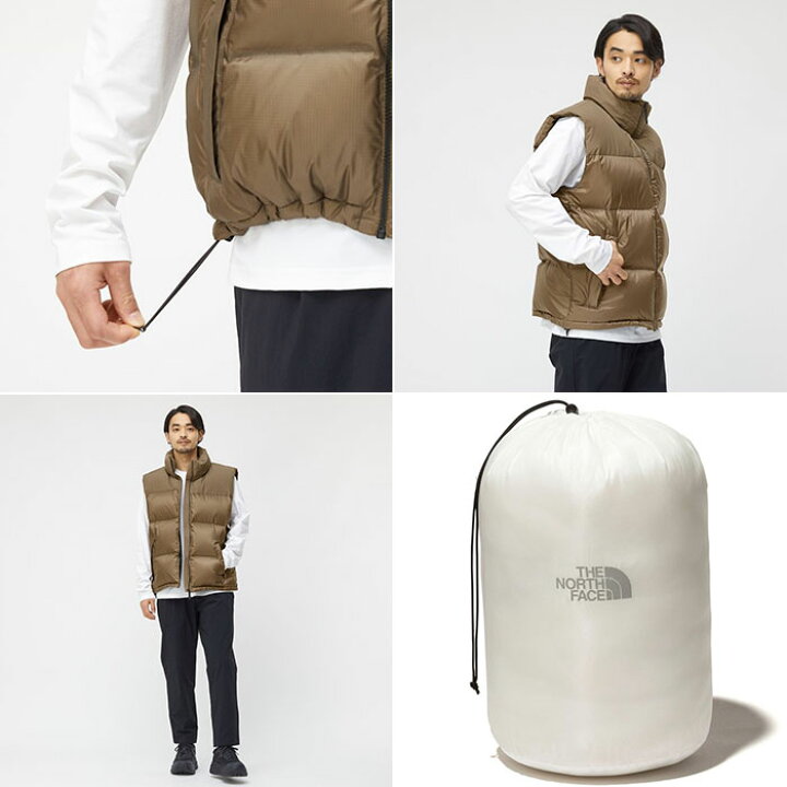 楽天市場】THE NORTH FACE ザ・ノースフェイス GTX Nuptse Vest GTX 