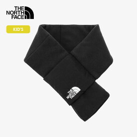 THE NORTH FACE/ザ・ノース・フェイス　KIDS' CAMP-BELL FLEECE MUFFLER/キャンベルフリースマフラー(キッズ)　NNJ72511【キッズ】【(K)ブラック】【アウトドア　キャンプ　お出かけ】◆1