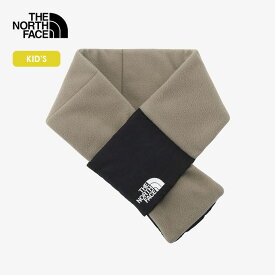 THE NORTH FACE/ザ・ノース・フェイス　KIDS' CAMP-BELL FLEECE MUFFLER/キャンベルフリースマフラー(キッズ)　NNJ72511【キッズ】【(MR)マッシュルーム】【アウトドア　キャンプ　お出かけ】◆1