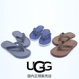 【SALE】【国内正規販売店】【撥水】UGG/アグ 1005321/1094676 BennisonII メンズ ベニソン ベニッソン サンダル トング　デッカーズ　レザー◆3