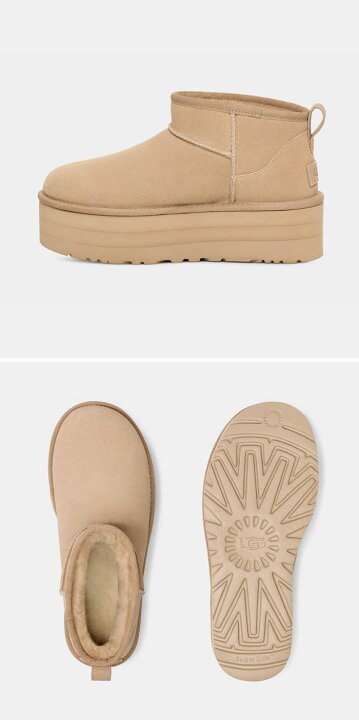 楽天市場】UGG アグ Classic Ultra Mini Platform クラシック ウルトラ 