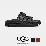 【国内正規販売店】UGG アグ　Capitola Buckle Slide　キャピトラ バックルスライド(メンズ)　1153102【…