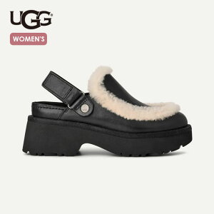 UGG/AO@ESMEE LEATHER CLOG/GX~[U[NbO@1171507yfB[XzyBLACK(BLK)zyfC[@}Cz