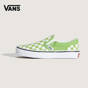 �y�������K�i�zVANS/���@���Y�@KIDS Classic Slip-On/�@�L�b�Y �@�o���Y�@ �N���V�b�N �X���b�|���@VN000D0JFPB�yLime Burst�z