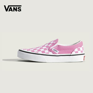 �y�������K�i�zVANS/���@���Y�@KIDS Classic Slip-On/�@�L�b�Y �o���Y�@�N���V�b�N �X���b�|���@VN000D0JFRQ�yPink Fizz�z