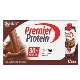 プレミアプロテイン チョコレートドリンク 325ml×12本セット 高たんぱく プロテイン飲料 Protein ダイエット 美容 健康 栄養補給 置き換え 朝食 おやつ 海外 大容量 食品 コストコ
