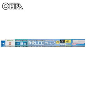 OHM LEDv 15` G13 F O[X^[^[p LDF15SSED/6/8 CeA Ɩ