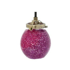 モザイクハンギングランプサークル パープルビーズ 60W 35658258 インテリア 照明