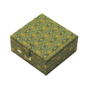 印箱 錦布印箱 2顆 特大 HG12-4 文具・玩具 文具