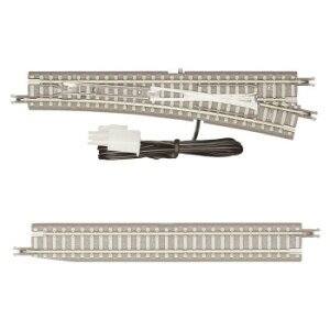 PCトラック 電動ポイントレール 110mm 右分岐 選択/非選択式 1本 + カット済み110 1本 R056 文具・玩具 玩具